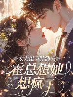 太太挺孕肚消失，霍总想她想疯了